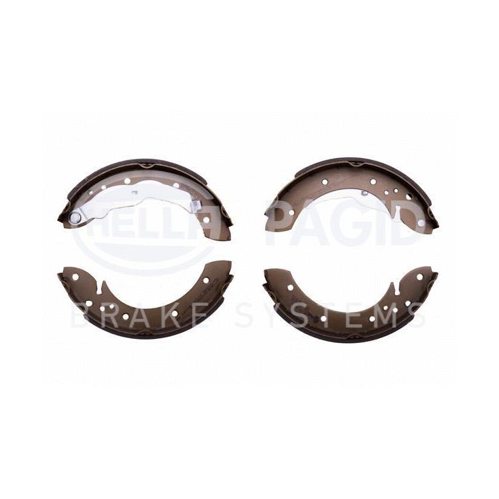 Stabdžių trinkelių komplektas HELLA 8DB 355 001-581