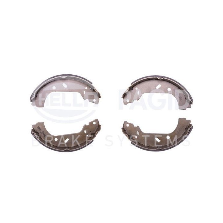 Stabdžių trinkelių komplektas HELLA 8DB 355 001-641