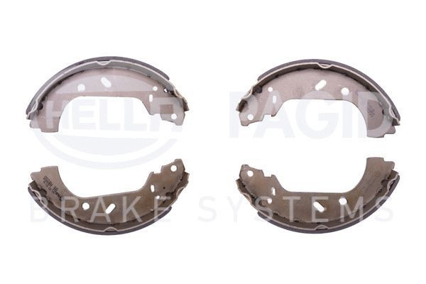 Stabdžių trinkelių komplektas HELLA 8DB 355 001-641