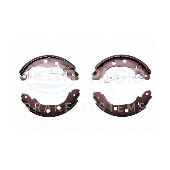 Stabdžių trinkelių komplektas HELLA 8DB 355 001-751