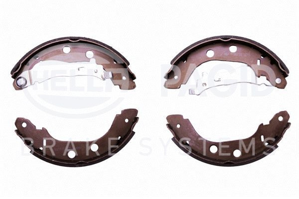 Stabdžių trinkelių komplektas HELLA 8DB 355 001-751