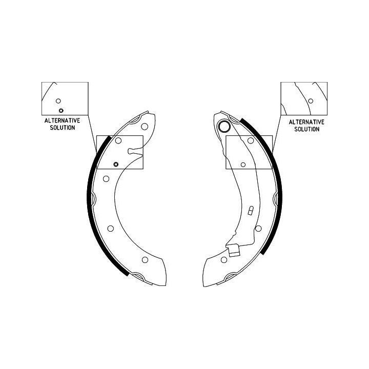 Stabdžių trinkelių komplektas HELLA 8DB 355 001-831