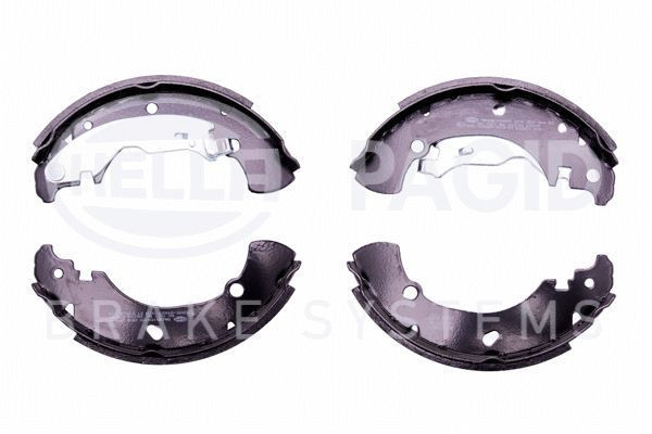 Stabdžių trinkelių komplektas HELLA 8DB 355 001-851