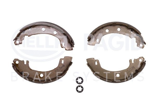 Stabdžių trinkelių komplektas HELLA 8DB 355 001-891