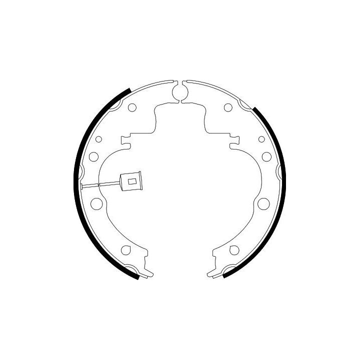 Stabdžių trinkelių komplektas HELLA 8DB 355 001-971