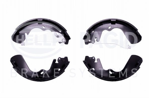 Stabdžių trinkelių komplektas HELLA 8DB 355 002-291