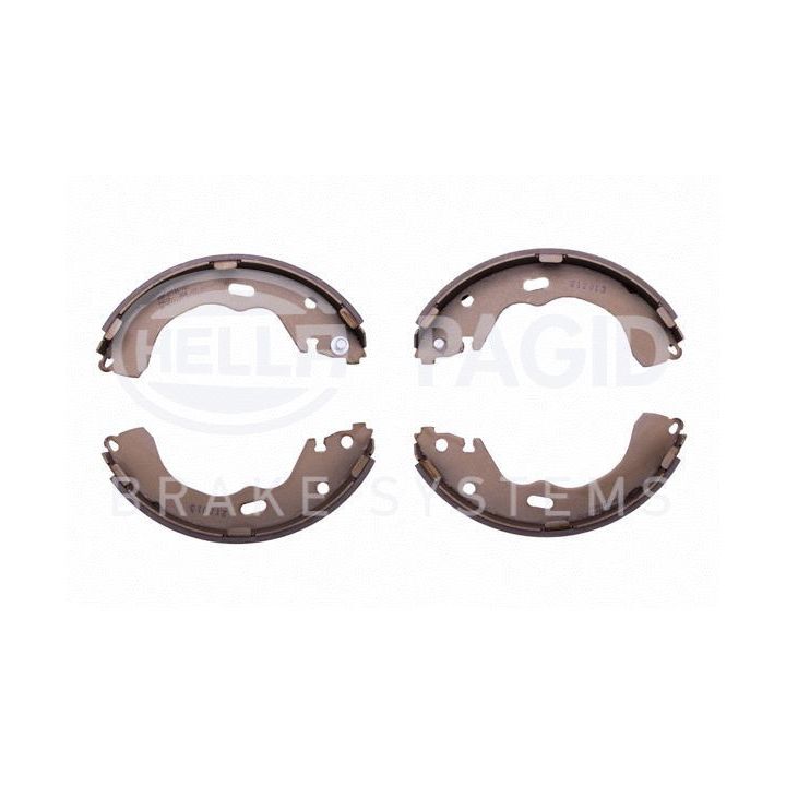 Stabdžių trinkelių komplektas HELLA 8DB 355 002-301