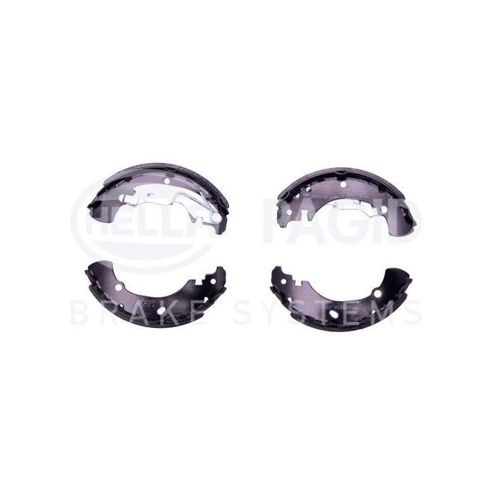 Stabdžių trinkelių komplektas HELLA 8DB 355 002-701