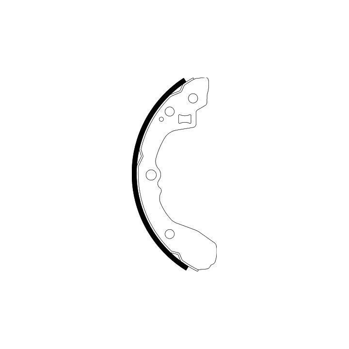 Stabdžių trinkelių komplektas HELLA 8DB 355 002-711