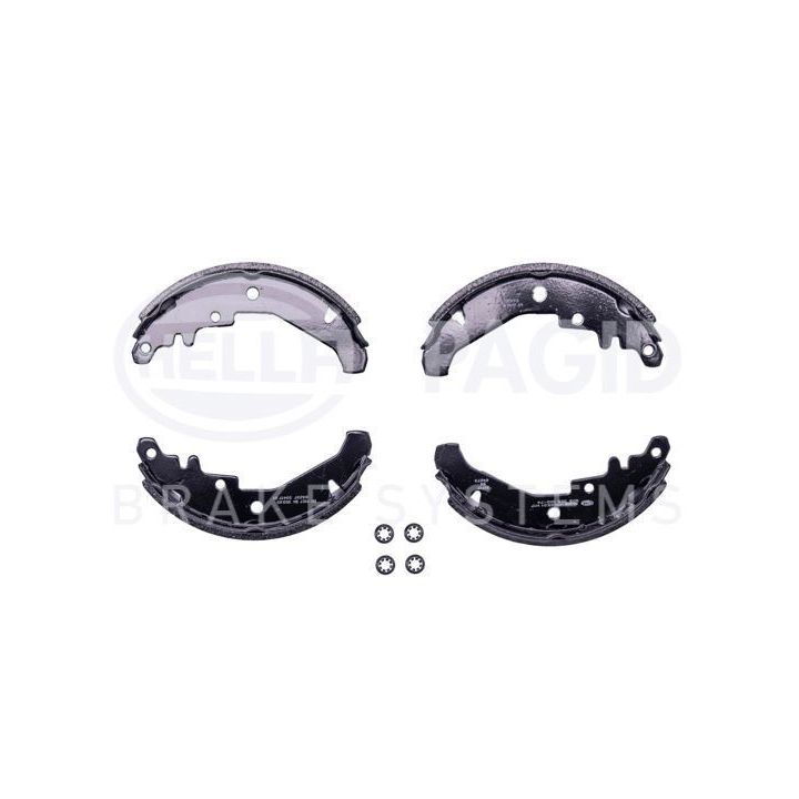 Stabdžių trinkelių komplektas HELLA 8DB 355 002-741