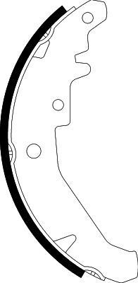 Stabdžių trinkelių komplektas HELLA 8DB 355 002-741