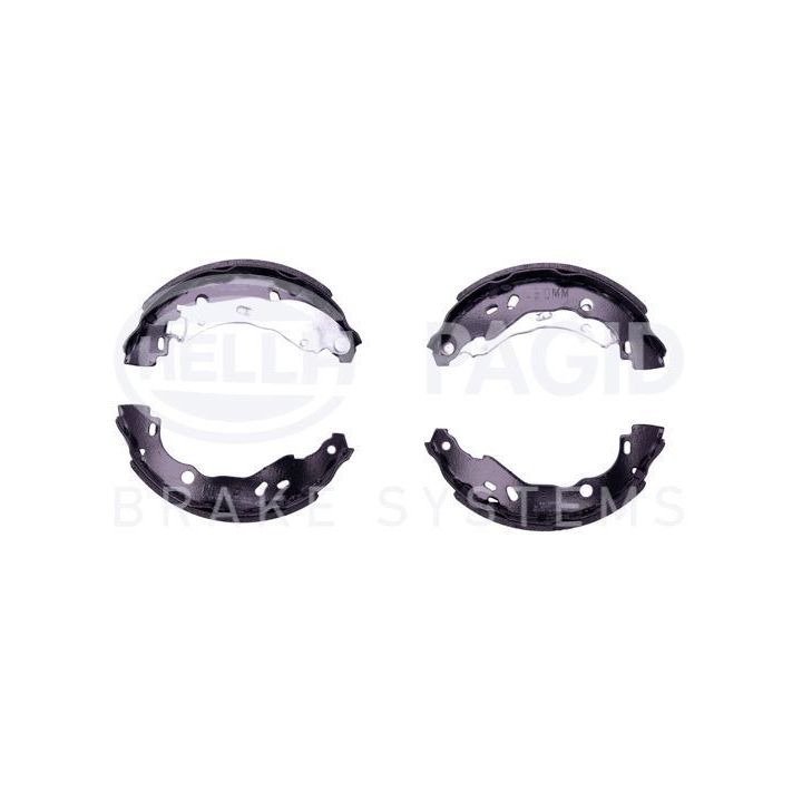 Stabdžių trinkelių komplektas HELLA 8DB 355 002-751