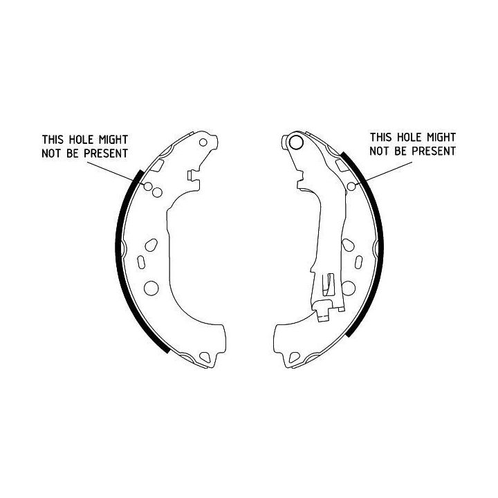 Stabdžių trinkelių komplektas HELLA 8DB 355 002-781