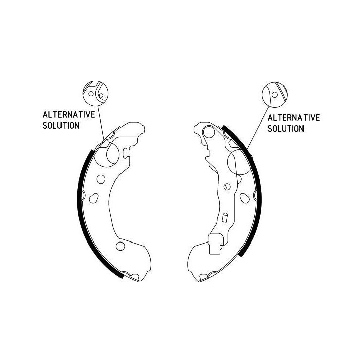 Stabdžių trinkelių komplektas HELLA 8DB 355 002-801