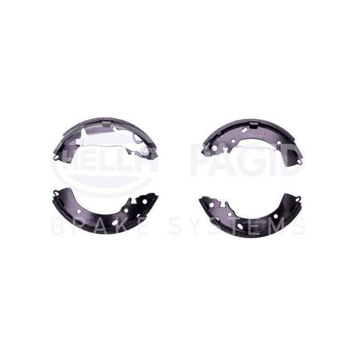 Stabdžių trinkelių komplektas HELLA 8DB 355 002-821