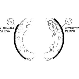 Stabdžių trinkelių komplektas HELLA 8DB 355 002-961