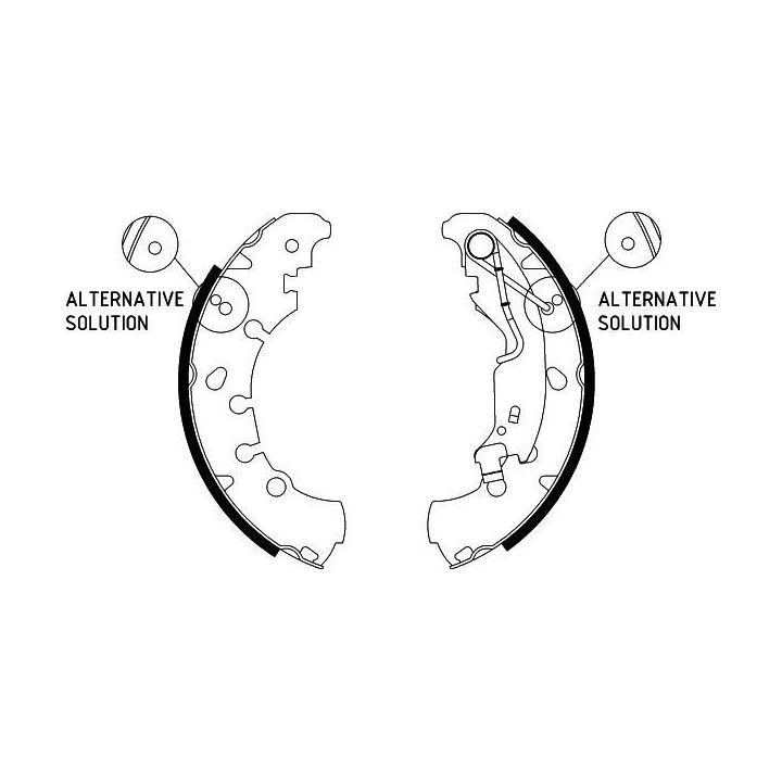 Stabdžių trinkelių komplektas HELLA 8DB 355 002-961