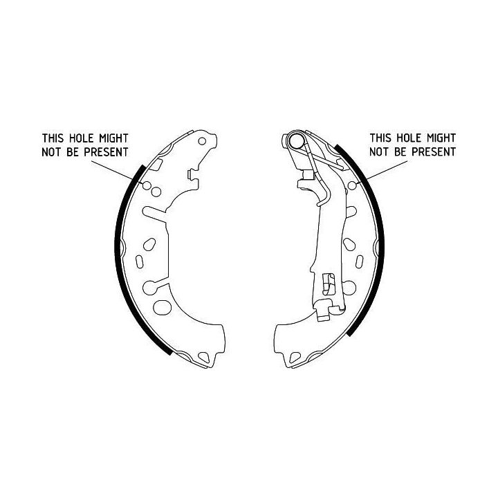 Stabdžių trinkelių komplektas HELLA 8DB 355 002-971