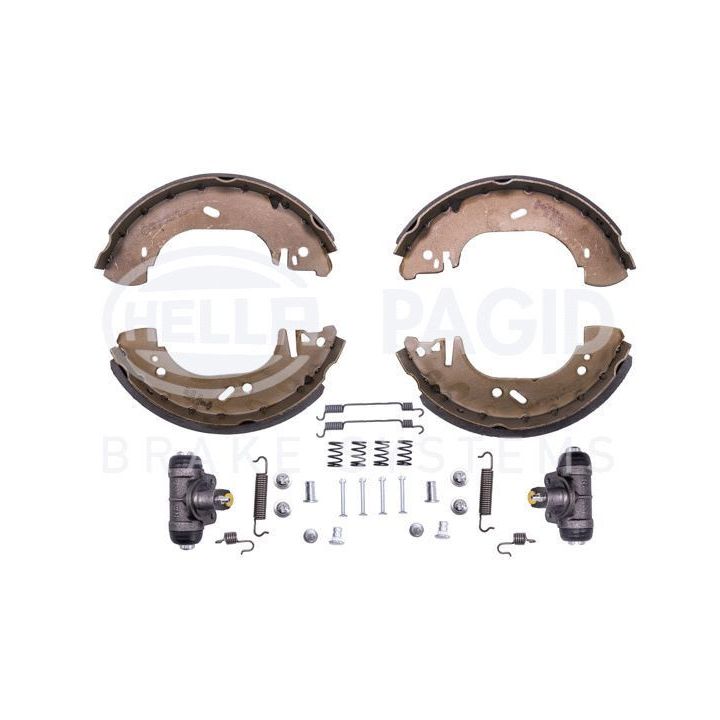 Stabdžių trinkelių komplektas HELLA 8DB 355 003-201