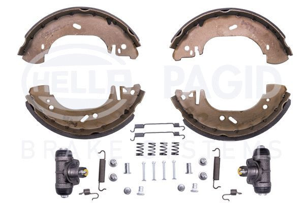 Stabdžių trinkelių komplektas HELLA 8DB 355 003-201