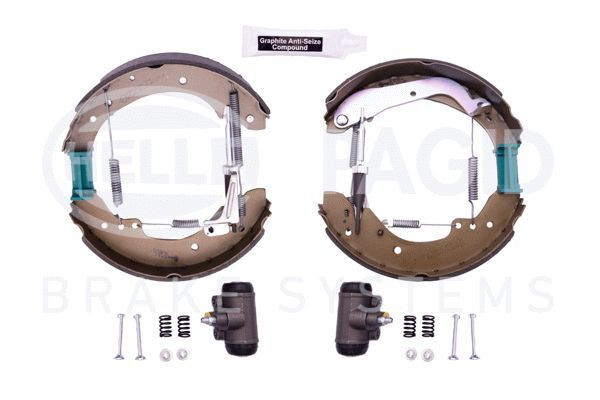 Stabdžių trinkelių komplektas HELLA 8DB 355 003-641