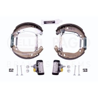 Stabdžių trinkelių komplektas HELLA 8DB 355 003-701