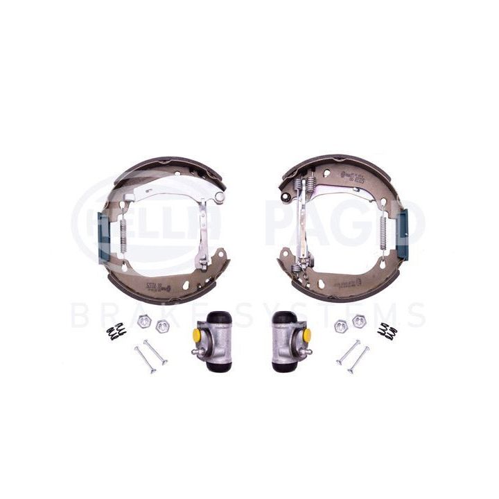 Stabdžių trinkelių komplektas HELLA 8DB 355 003-811