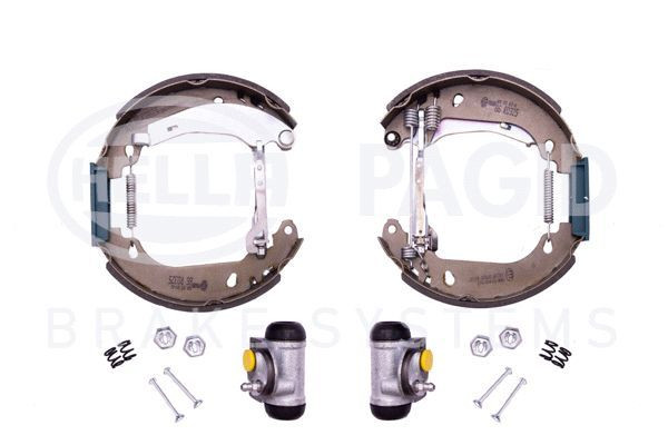 Stabdžių trinkelių komplektas HELLA 8DB 355 003-811