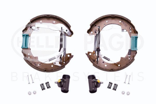 Stabdžių trinkelių komplektas HELLA 8DB 355 003-851