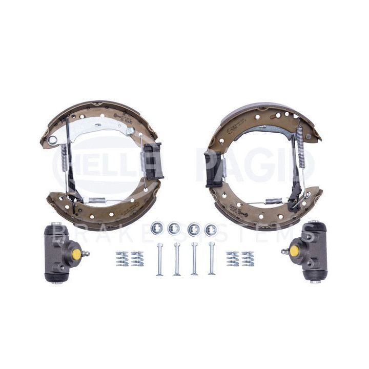 Stabdžių trinkelių komplektas HELLA 8DB 355 003-981