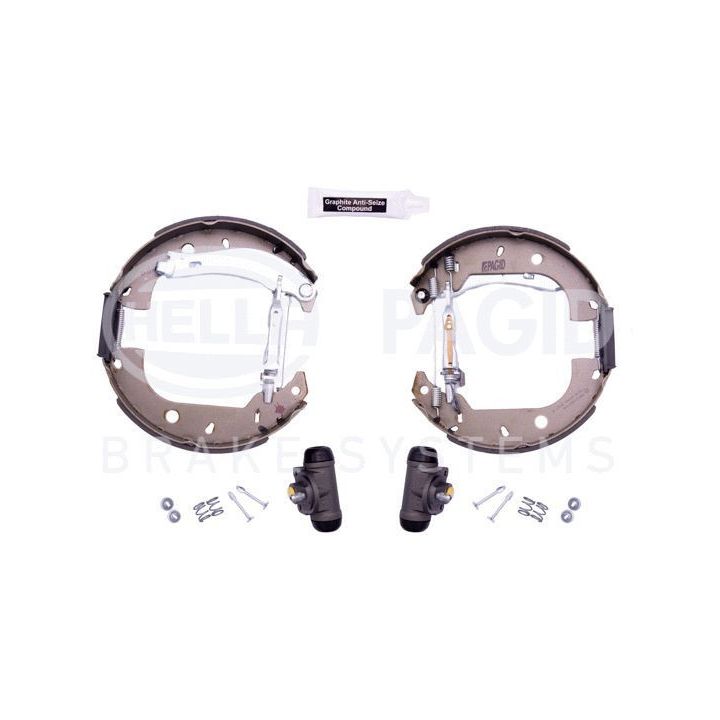 Stabdžių trinkelių komplektas HELLA 8DB 355 004-071