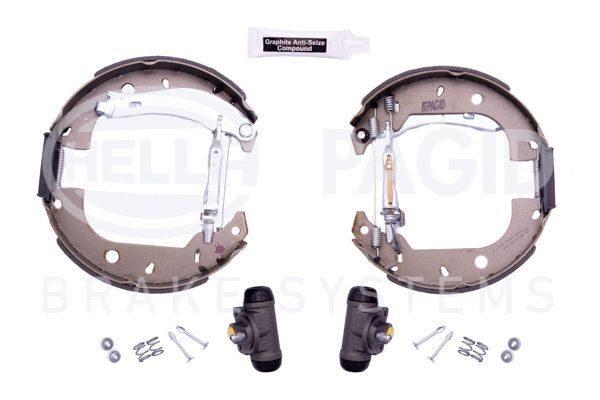 Stabdžių trinkelių komplektas HELLA 8DB 355 004-071