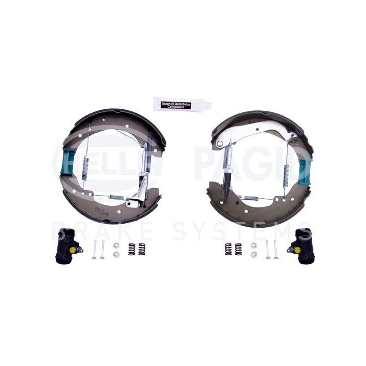 Stabdžių trinkelių komplektas HELLA 8DB 355 004-171