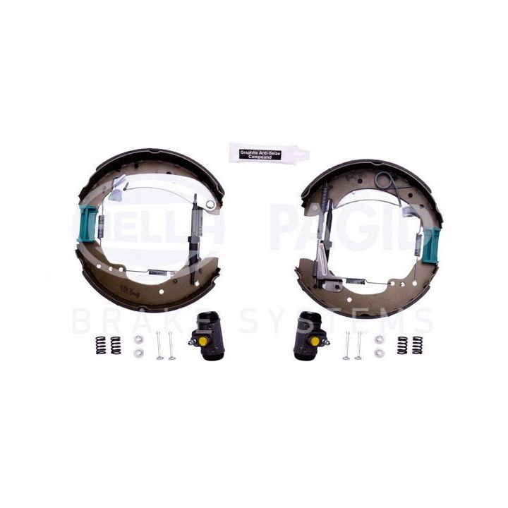 Stabdžių trinkelių komplektas HELLA 8DB 355 004-221