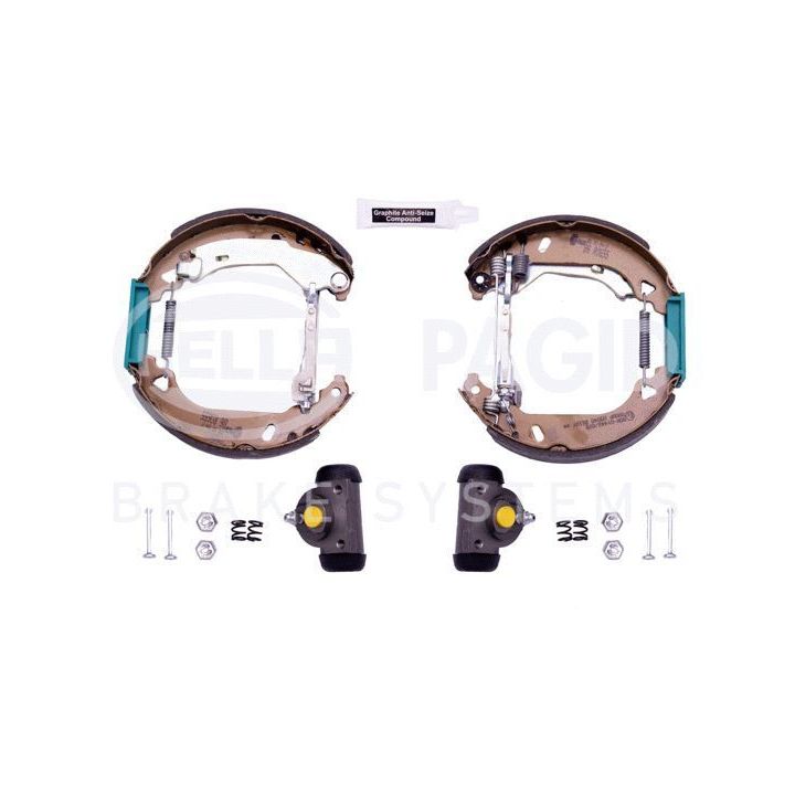 Stabdžių trinkelių komplektas HELLA 8DB 355 004-271