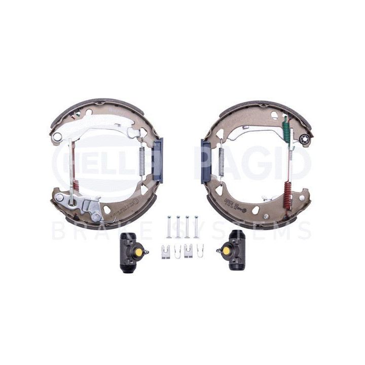 Stabdžių trinkelių komplektas HELLA 8DB 355 004-311