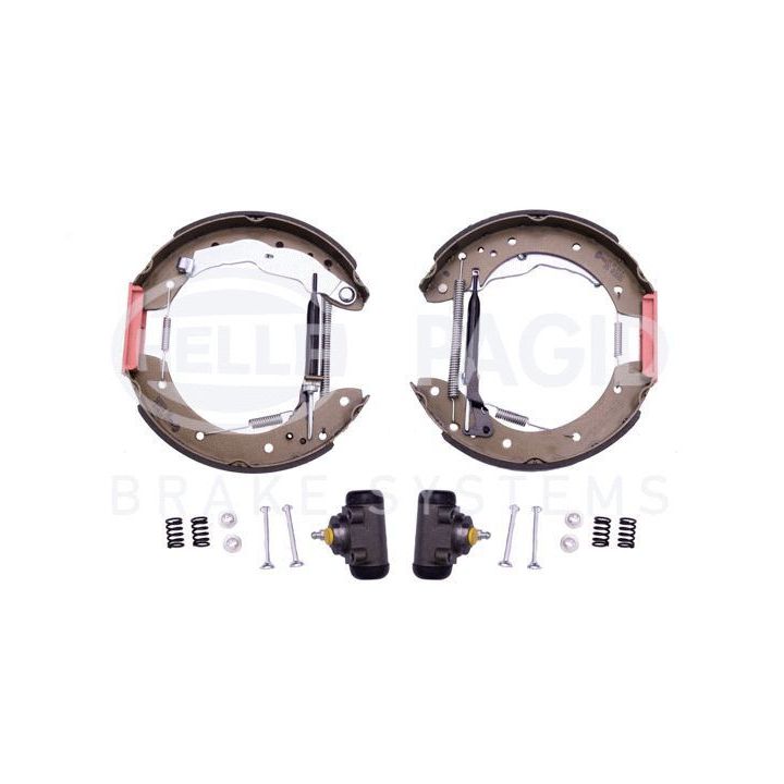 Stabdžių trinkelių komplektas HELLA 8DB 355 004-321