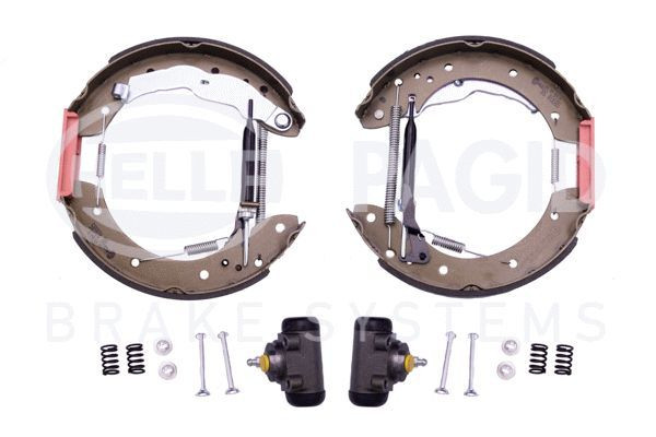 Stabdžių trinkelių komplektas HELLA 8DB 355 004-321