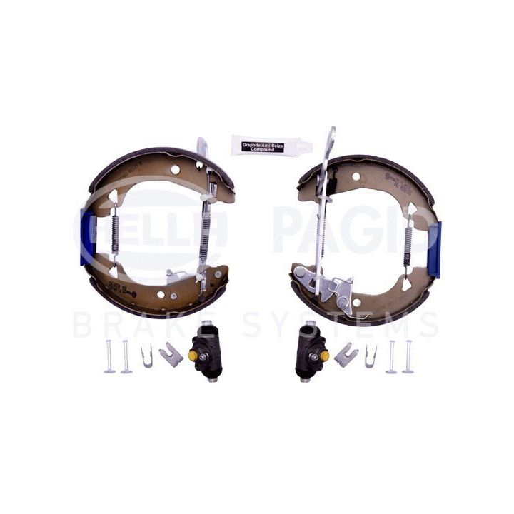 Stabdžių trinkelių komplektas HELLA 8DB 355 004-331