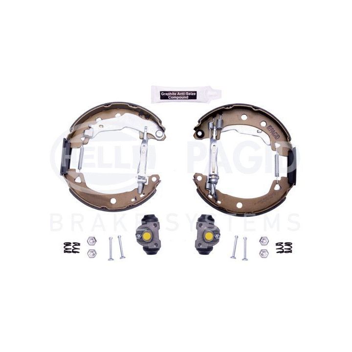 Stabdžių trinkelių komplektas HELLA 8DB 355 004-381