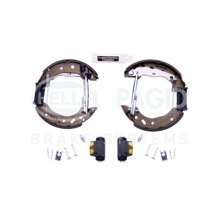 Stabdžių trinkelių komplektas HELLA 8DB 355 004-441
