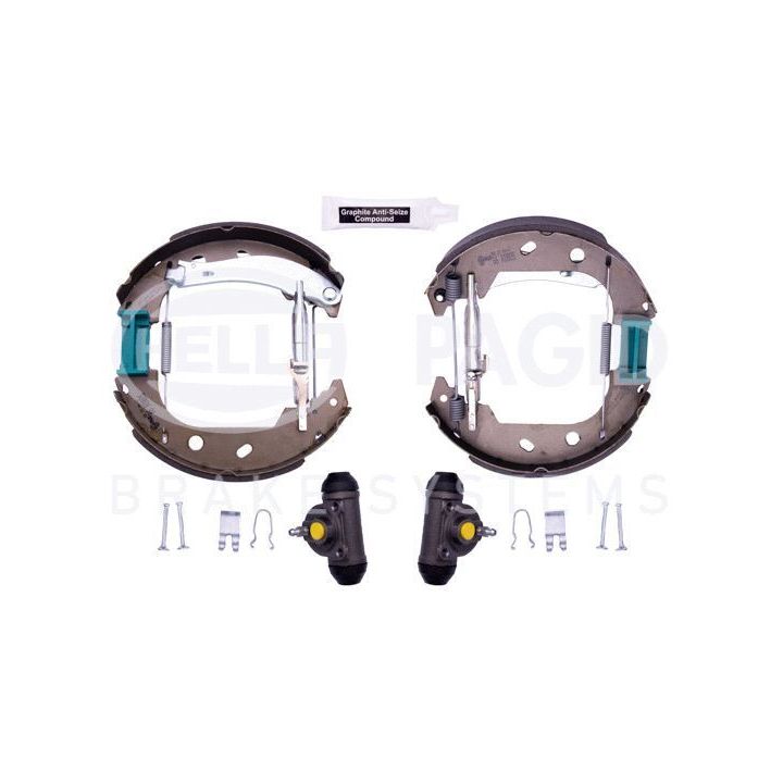 Stabdžių trinkelių komplektas HELLA 8DB 355 004-471