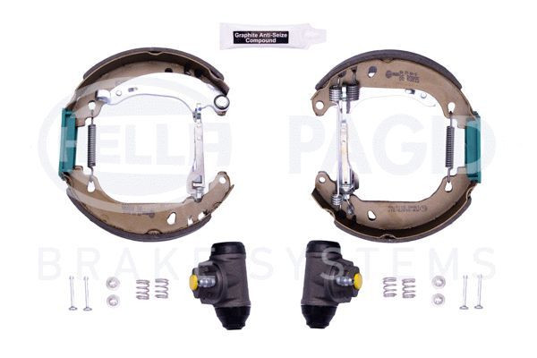 Stabdžių trinkelių komplektas HELLA 8DB 355 004-531