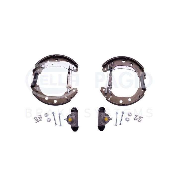 Stabdžių trinkelių komplektas HELLA 8DB 355 004-671