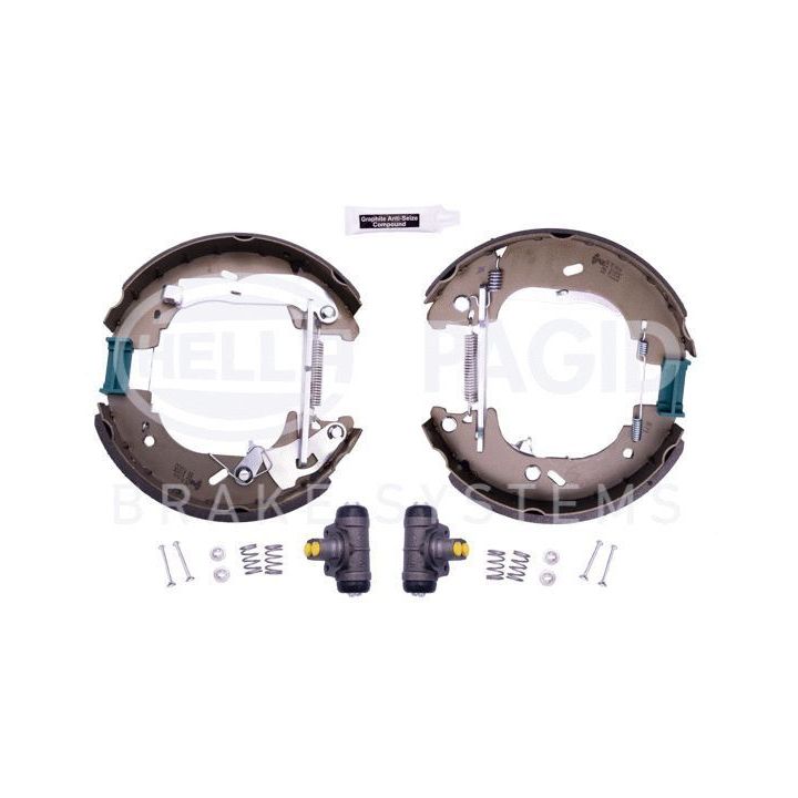 Stabdžių trinkelių komplektas HELLA 8DB 355 004-681