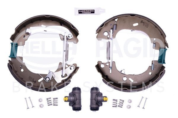 Stabdžių trinkelių komplektas HELLA 8DB 355 004-681