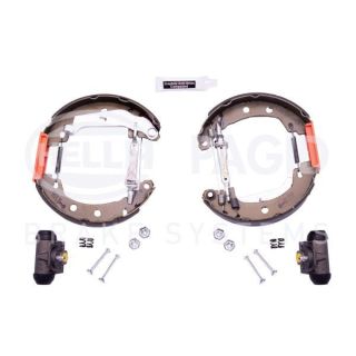 Stabdžių trinkelių komplektas HELLA 8DB 355 004-691