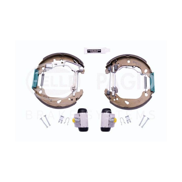 Stabdžių trinkelių komplektas HELLA 8DB 355 004-761