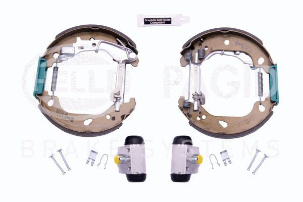 Stabdžių trinkelių komplektas HELLA 8DB 355 004-761