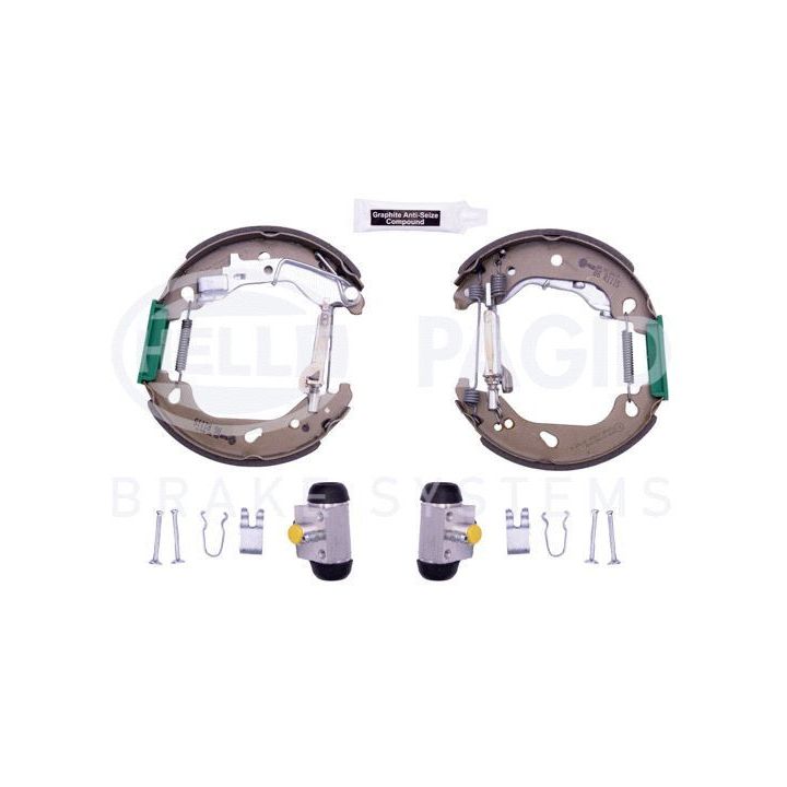 Stabdžių trinkelių komplektas HELLA 8DB 355 004-771